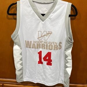HH Boys Warriors Basketball Jersey #14 Size Medium